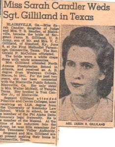 Judge Candler Daughter Sarah