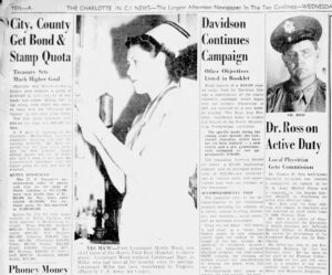 Mary Jo Miller Myrtle Wood Charlotte News Jul 1 1942 1