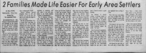 Gillespie Rifle Families Made Life Easier For Early Area Settlers Ashevilletimes Apr 4 1979