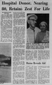 Lake Nottely Hospital Donor Nearing 80 Retains Zest For Life Palm Beach Post Apr 17 1966