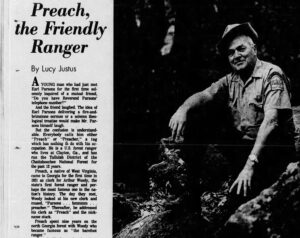 Arthur Woody First Ranger Mention AJC Mar 10 1974