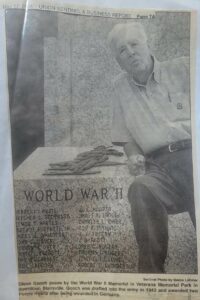 Glenn Gooch WWII Memorial Photo