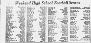 Union County Vs Towns County AJC Oct 4 1976