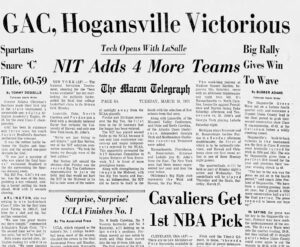 Hogansville Wins State Championship Macon Telegraph Mar 16 1971