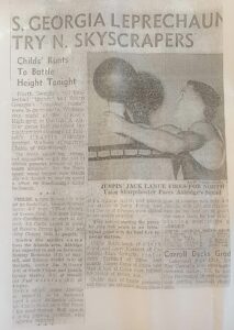 Jack Lance Allstar Newspaper Article