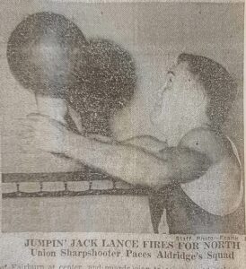 Jack Lance Allstar Newspaper Picture