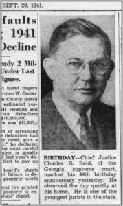 Charles Reid Birthday