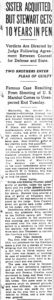 Crawley Family Sister Acquitted Cousin Given 10 Year Term Ajc Oct 26 1921 2