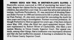 Elder Farmer Woman Seeks New Trial In Brotherinlaws Slaying Ajc Jun 25 1991 1