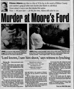 Emerson Elder Farmer Mention Page 1 Ajc May 31 1992