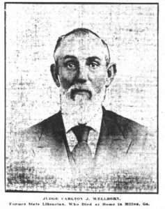 Judge Cj Wellborn