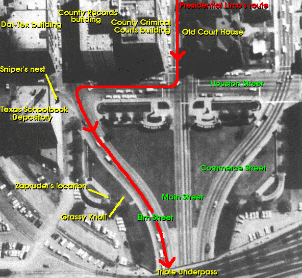 Dealey Plaza Annotated