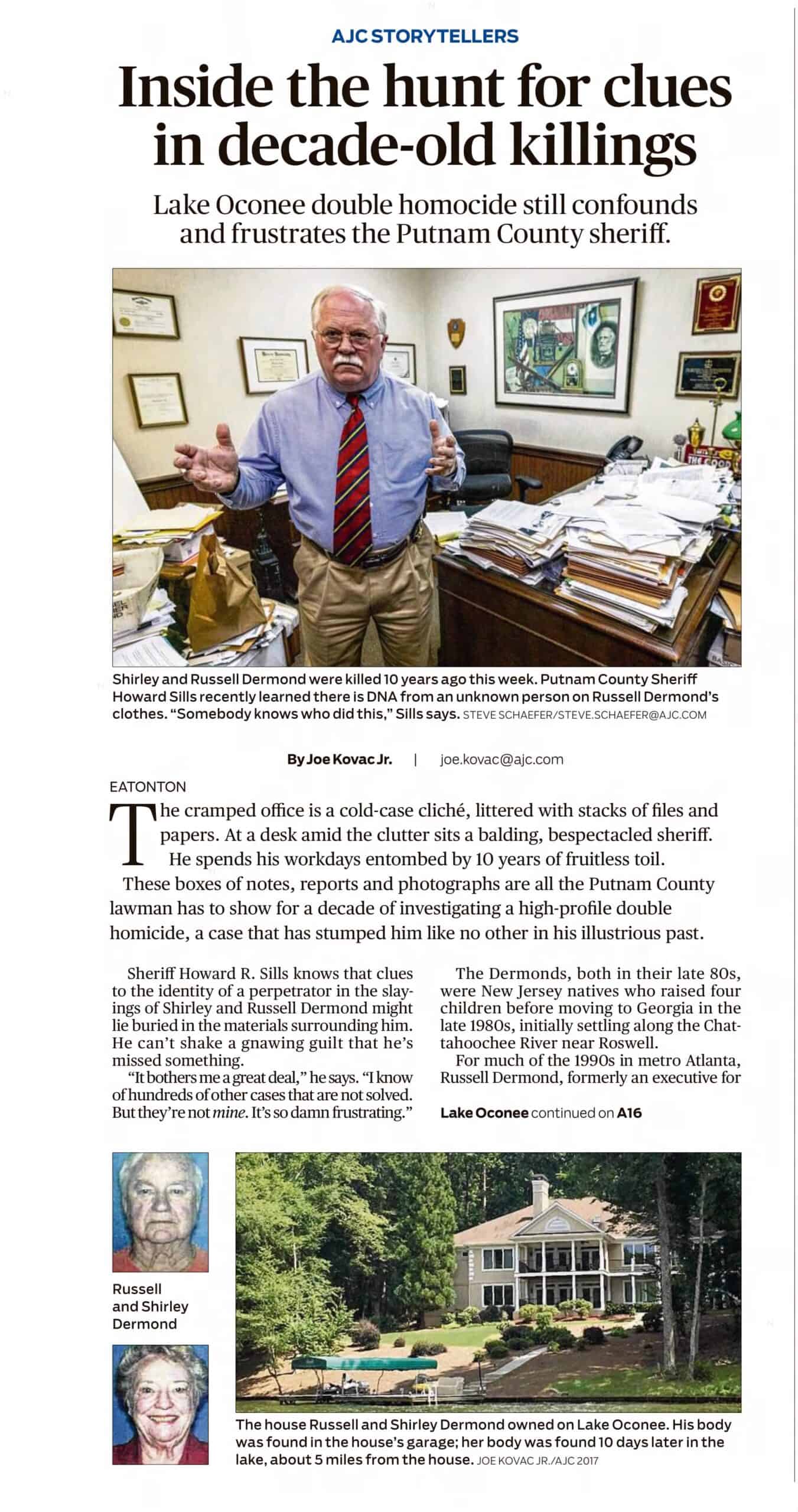 Dermonds Murder 10 Years Later Part 1 AJC May 5 2024