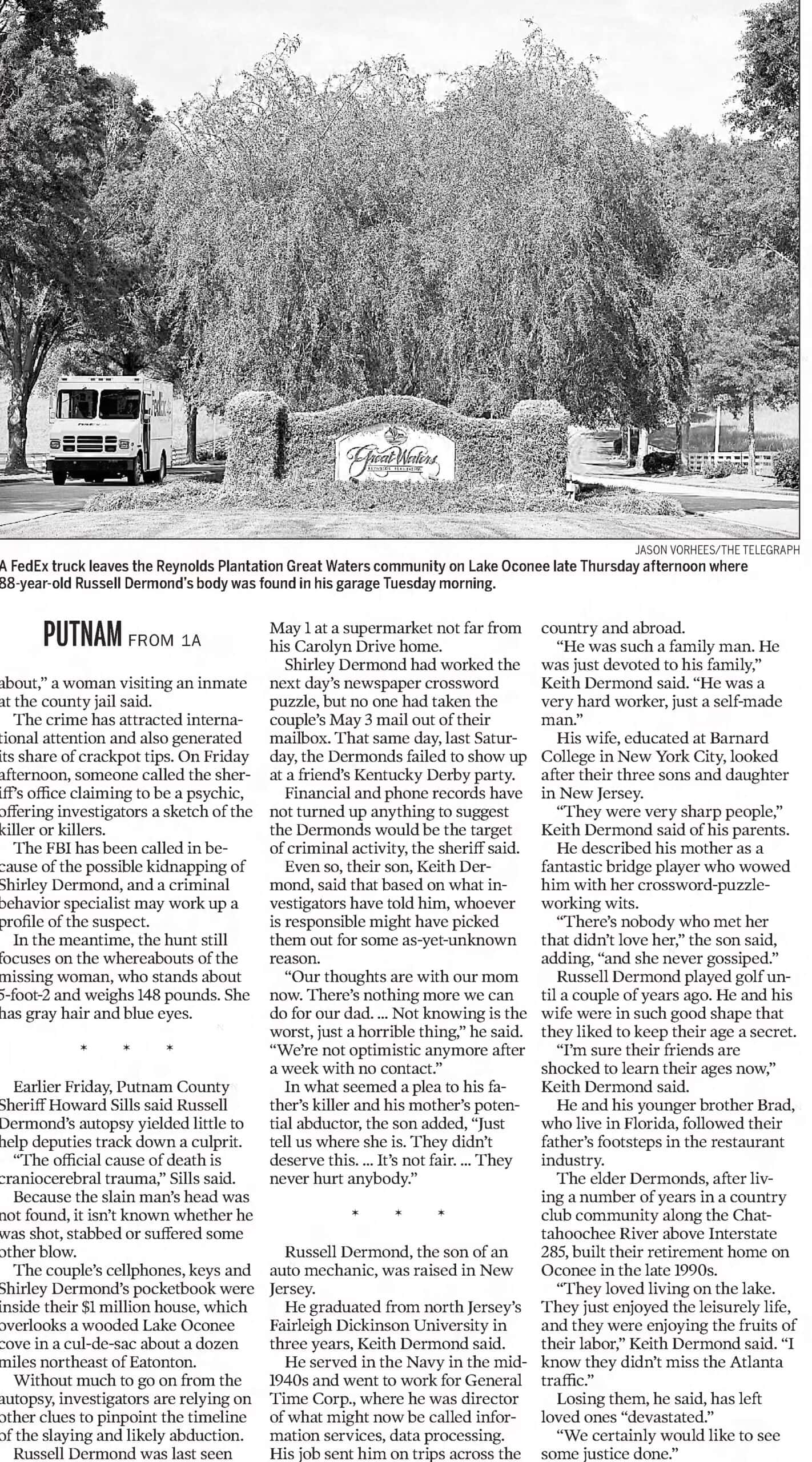 Dermonds Murder Part 2 Macon Telegraph May 10 2014