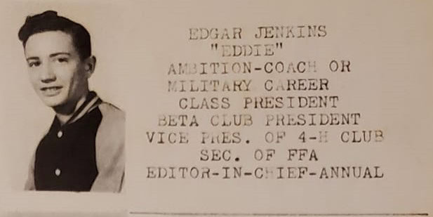 Ed Jenkins UCHS Senior Picture 1949 Copy