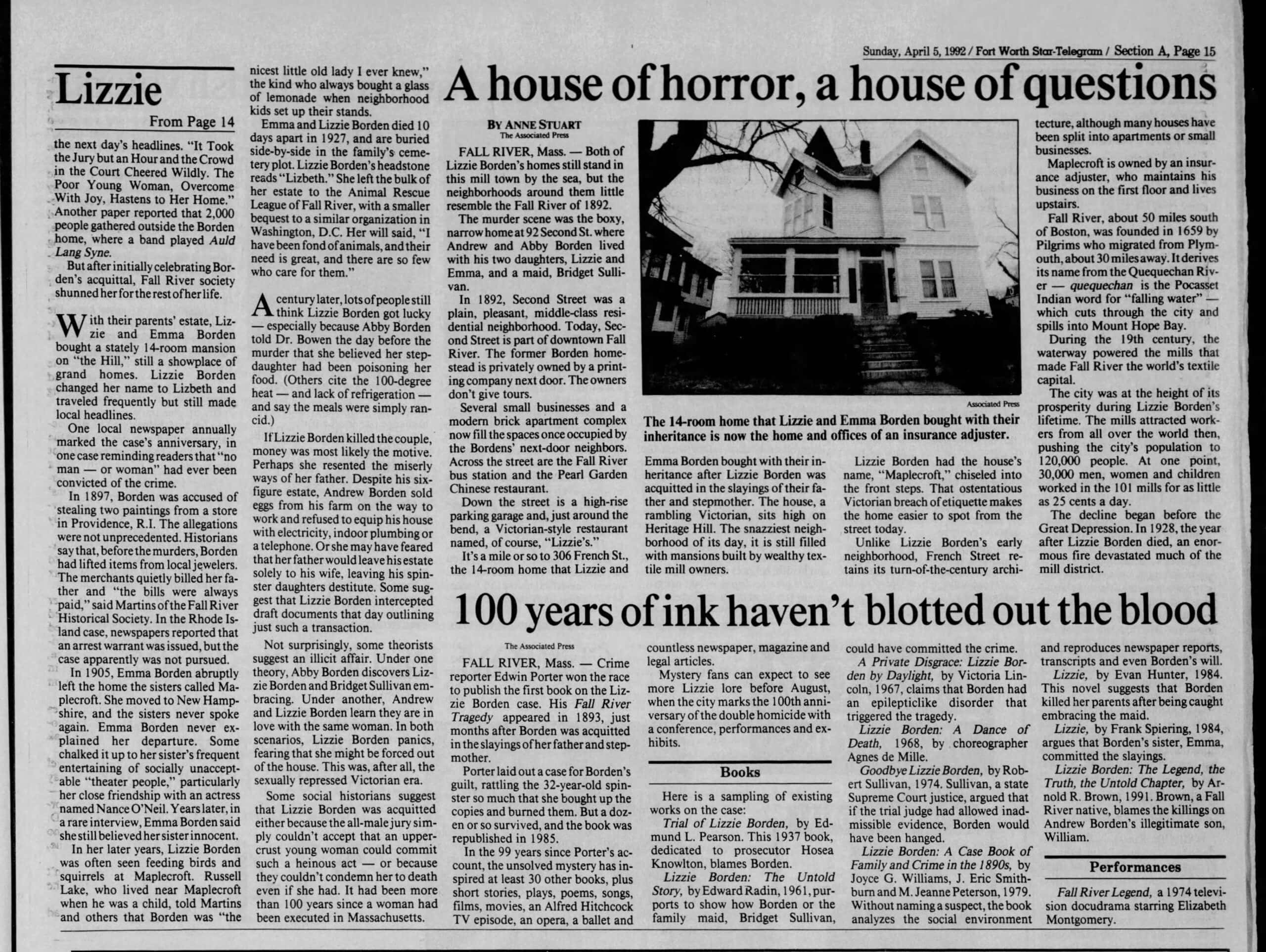 Fort Worth Star Telegram 1992 04 05 15