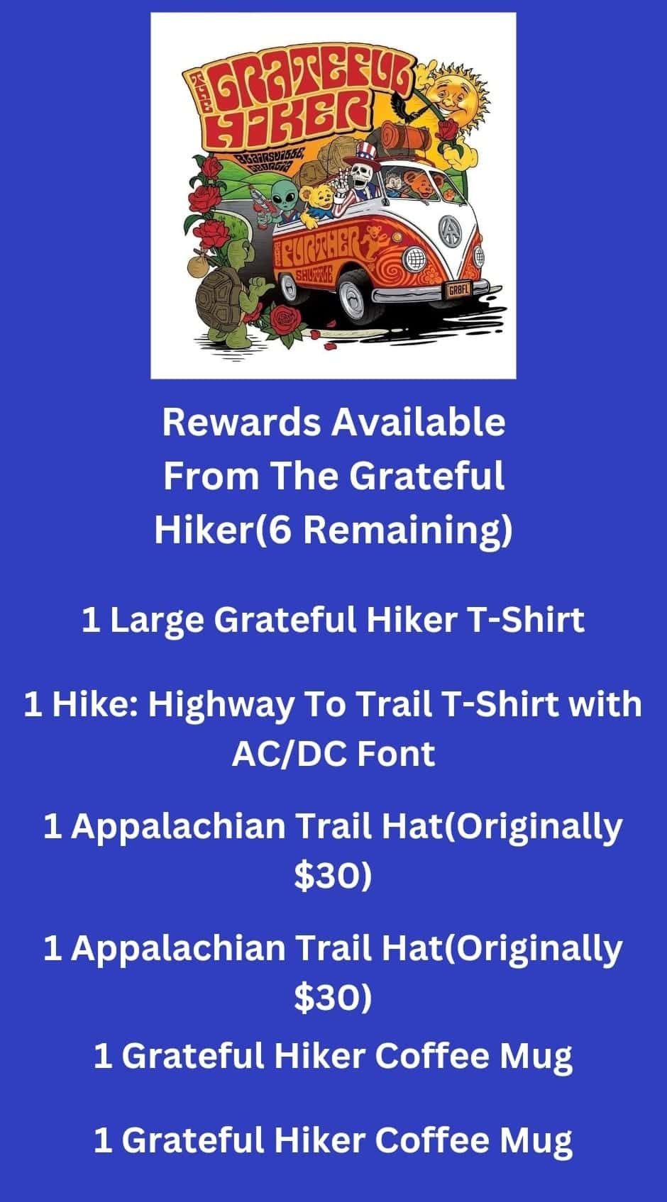 GF Trivia And Rewards Halfway Point Grateful Hiker