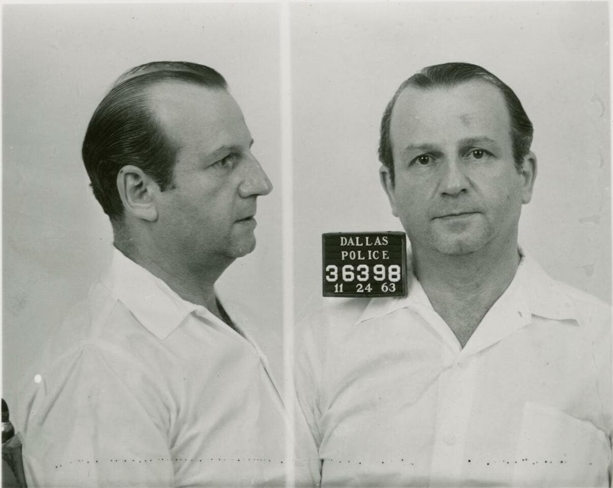 Jack Ruby 1963 Mugshot Extracted