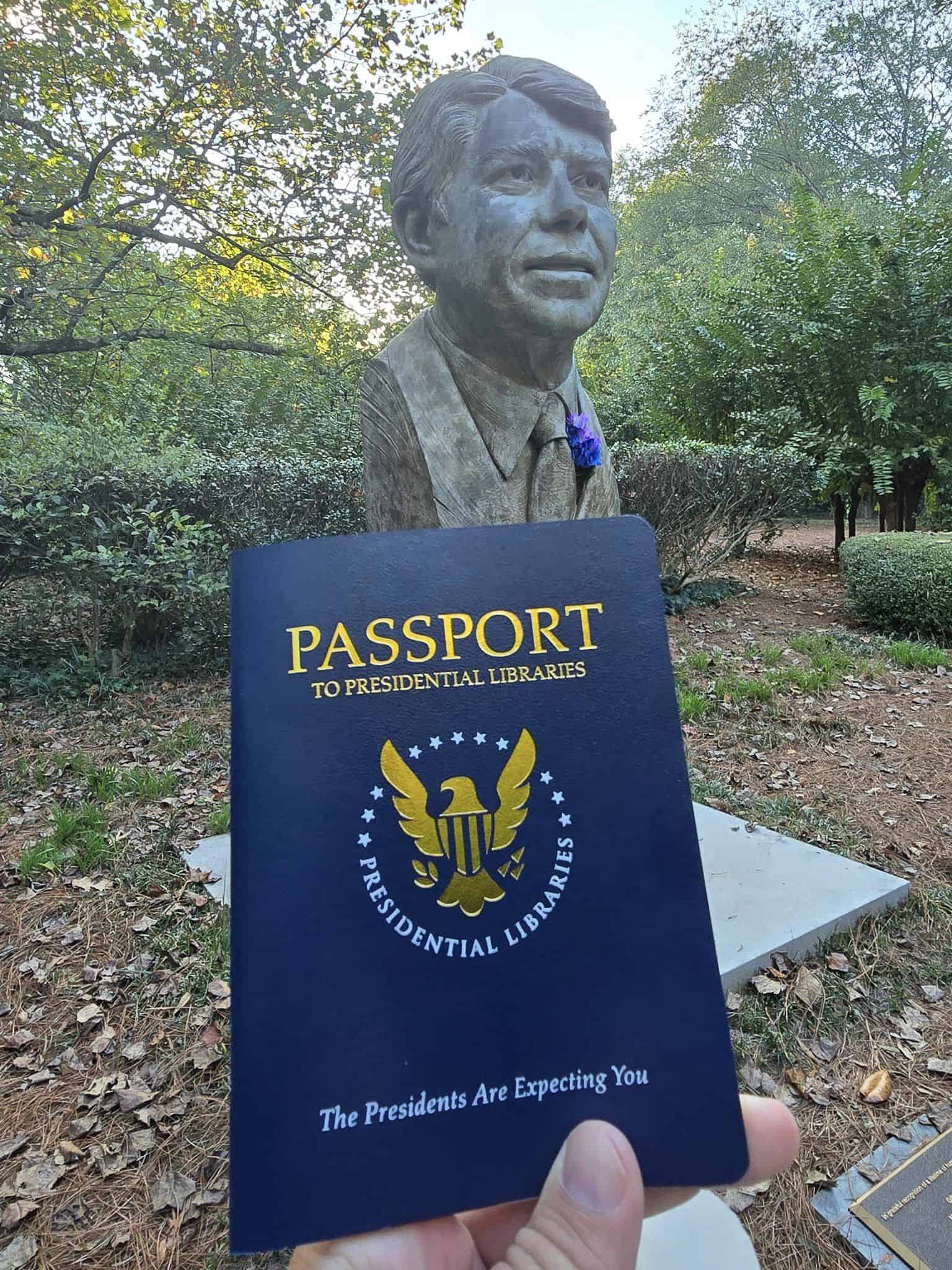 Jimmy Carter Presidential Library Statue Bust