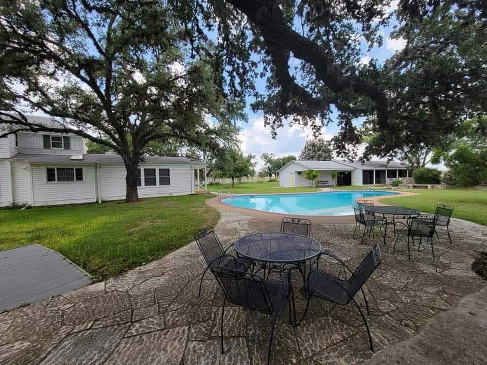 LBJ Home Texas White House Pool