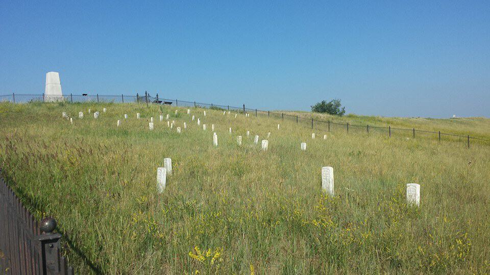 Little Bighorn Battlefield National Monument Graves 1