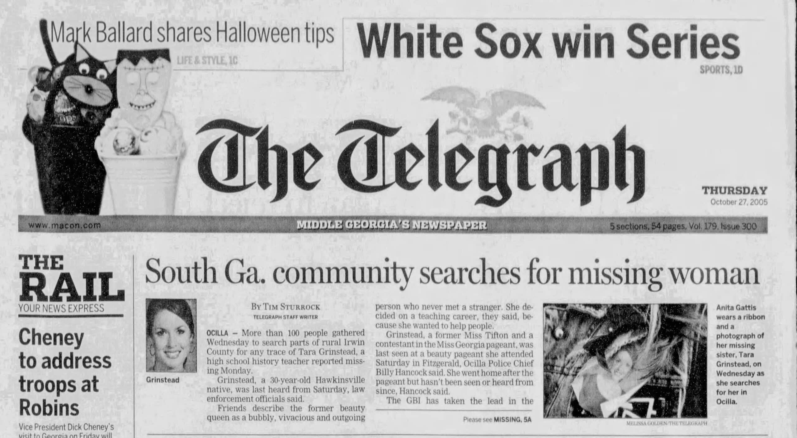 Tara Grinstead South Ga Community Searches For Missing Woman Macon Telegraph Part 1 Oct 27 2005