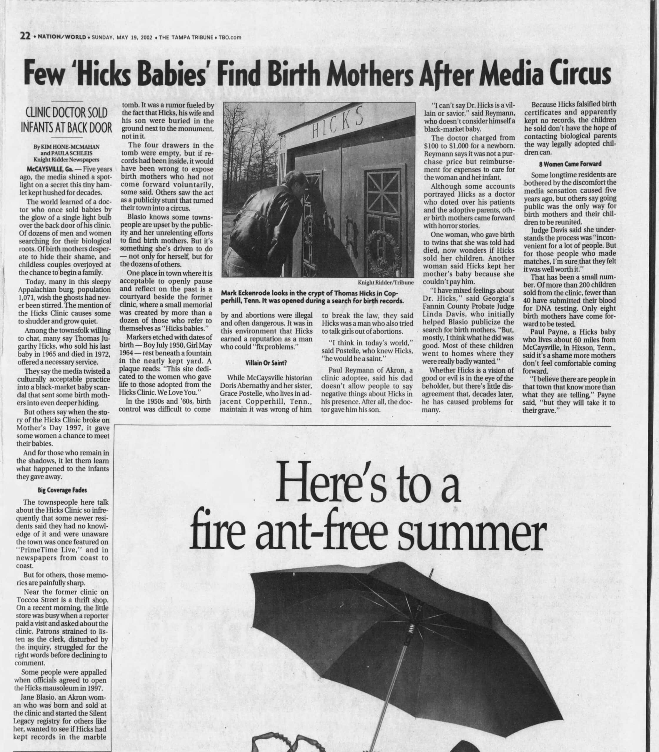 The Tampa Tribune 2002 05 19 22