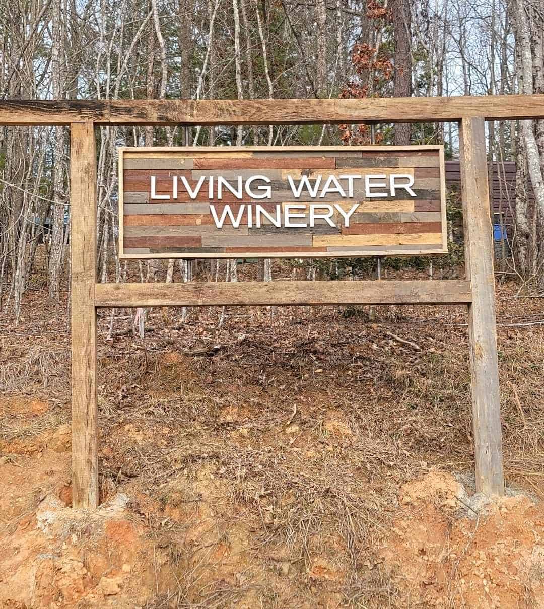 Living Water Sign