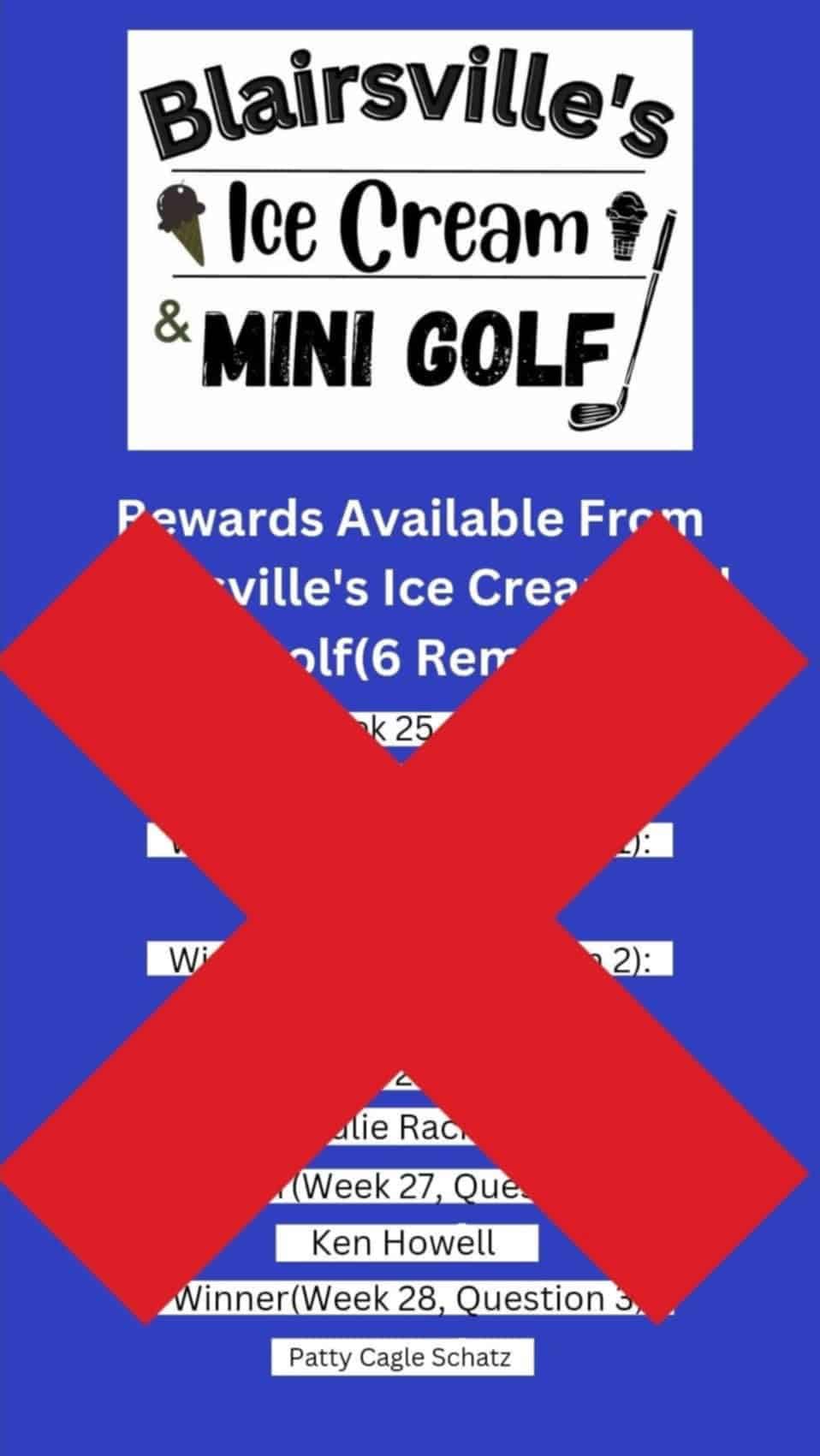 Blairsville Ice Cream Rewards Left Quarter 4