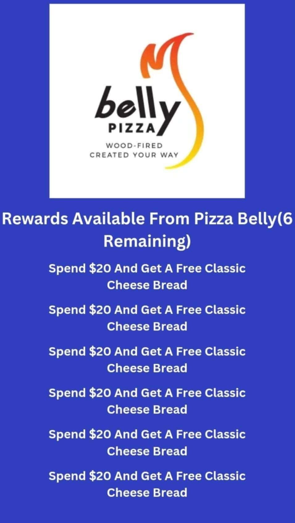 Pizza Belly Rewards Left Quarter 4